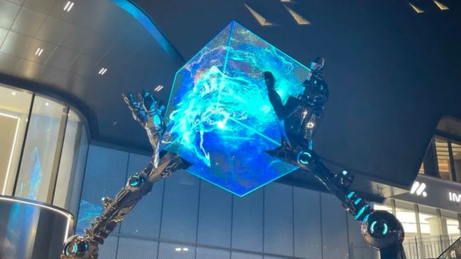 元亨光電丨沉浸式裸眼3D大屏落地重慶江北國際機(jī)場